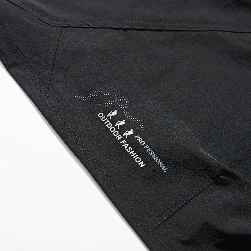 LNGXO Men Quick Dry Waterproof Hiking Pants Summer Breathable Outdoor Camping Trousers Climbing Trekking Hunting Mountain Pants