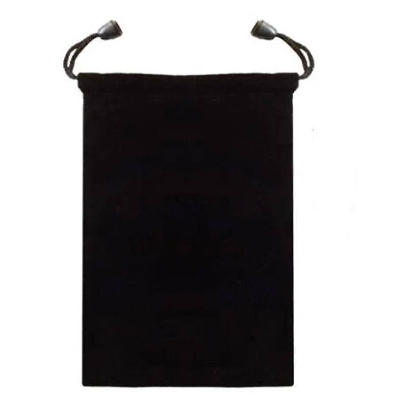 1PC Black Flannel Dedicated Dice Bag Board Games Dice Package Protection Bag Multi-functional Jewelry Organizer Drawstring Bag