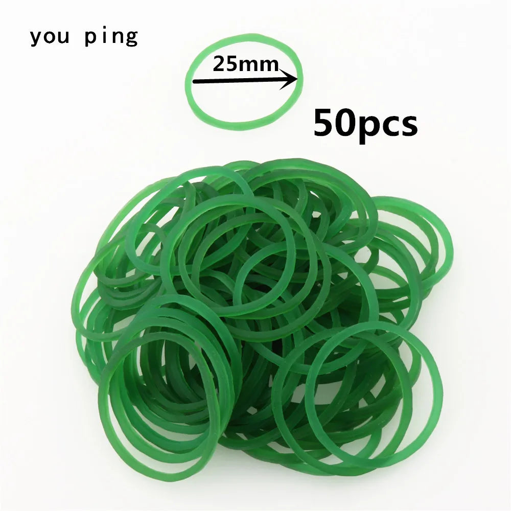 High quality 906 Multiple colors Rubber Bands Elastic Rope Tapes Adhesives Office Students School Stationery Supplies