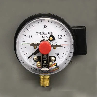 Diameter 100mm Direct Contact Pressure Gauge with Surface  Vacuum Gauge Pressure Controller