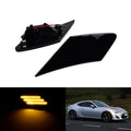 Pair Front Bumper Side Indicator Marker Light For 2013-2019 Subaru BRZ & 2017+ Toyota 86