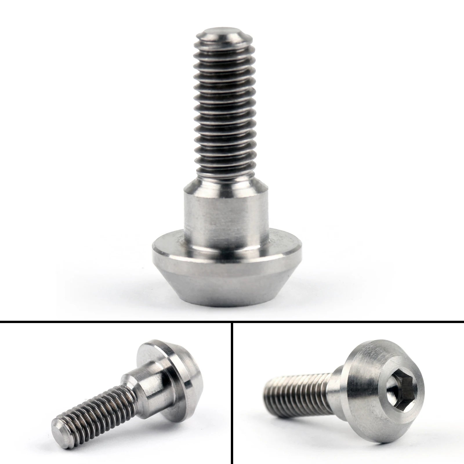 Topteng M6 x 20mm Titanium/Ti Disc Brake Rotor Bolts For Suzuki GSXR Yamaha R1 R6 YZF Motorcycle Accessories