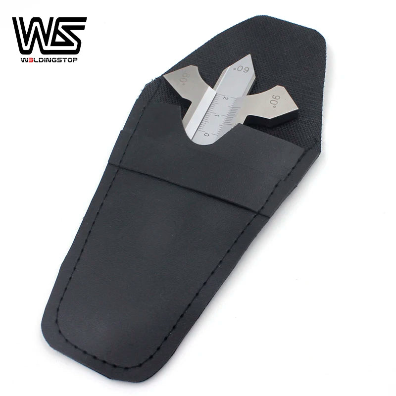 WS-30 Manual Welding Seam Gauge 60 70 80 90 Degree Angle Weld Ruler Inspection Gage