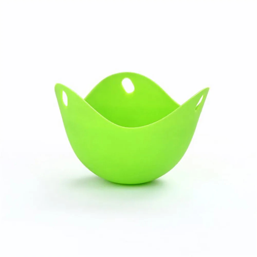 4Pcs/lot Silicone Egg Poacher Poaching Pods Pan Mould Egg Mold Bowl Rings Cooker Boiler Kitchen Cooking Tool Accessories Gadget