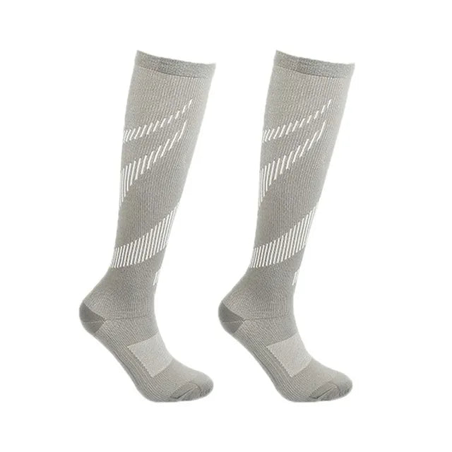 1 Pair Compression Socks Women And Men Stockings Best Medical Nursing Hiking Travel Flight Socks Running Fitness Socks