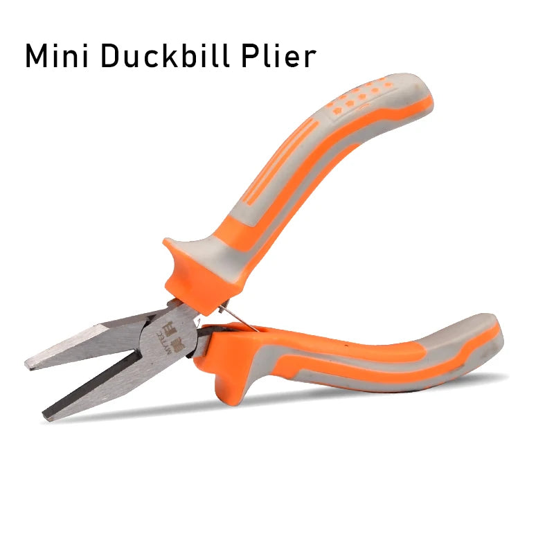 5" Professional Mini Pliers Set for Jewelry Making Craftsman Small Round Nose Needle Long Nose Multitool Pliers and Cutters
