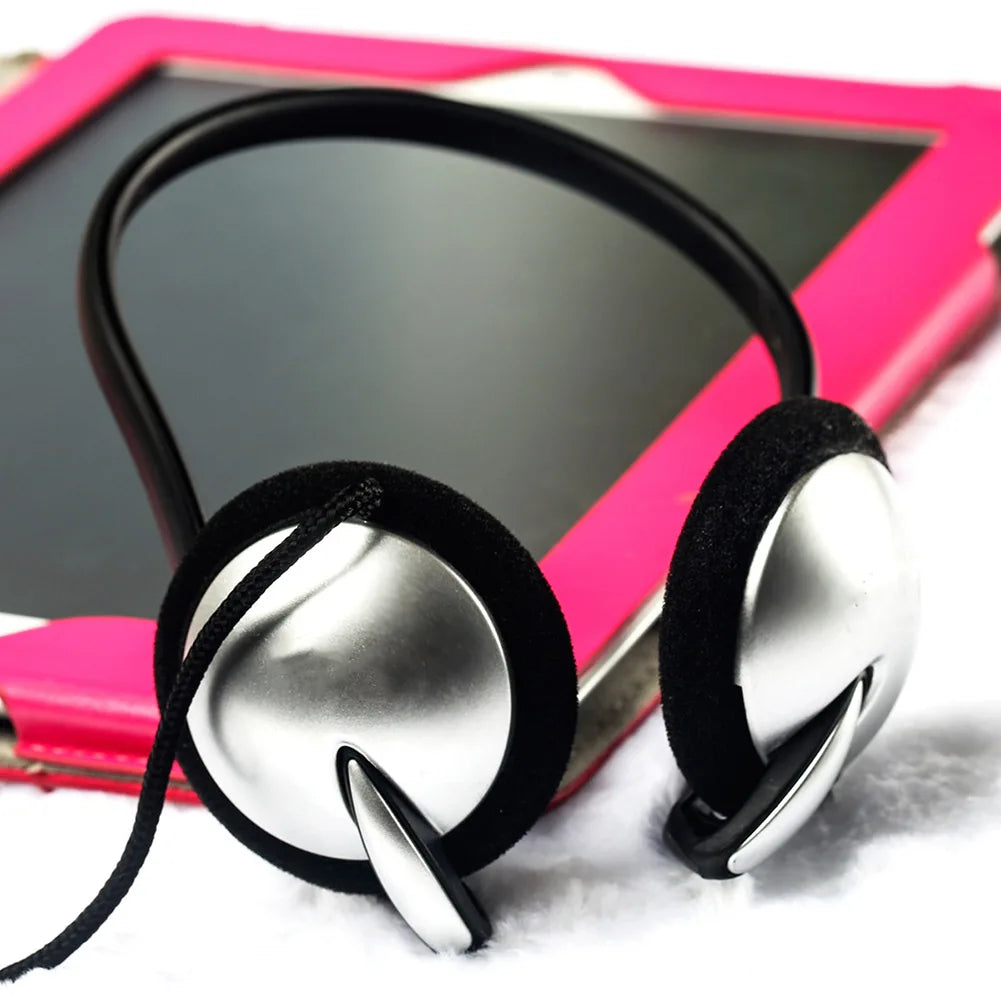 New Wired Neckband Headphones 3.5mm / 6.35mm Plug Piano Sound Black Headset Earphones For TV Phones PC Electronic Piano Headsets