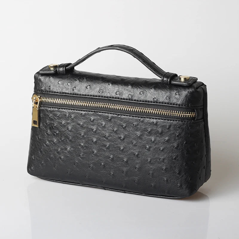 XMESSUN Crocodile Pattern Makeup Bags for Women 2026 Trendy Bag Clutch Bag Luxury High Quality Handbag Designer Handbag Purse