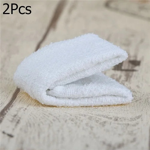 2/6/10Pcs White Square Cotton Microfiber Car Cloth Towel Home Kitchen Wash Tools Cleaning Cloth Household Supplies 25x25cm