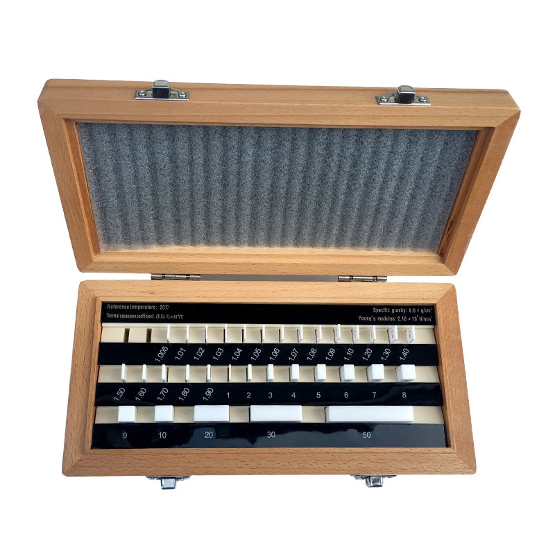Bulk ceramic measuring block0.5 1.5 2.5 3.5 4.5 10.5mm 20.5mm single piece calibration block micrometer caliper standard block