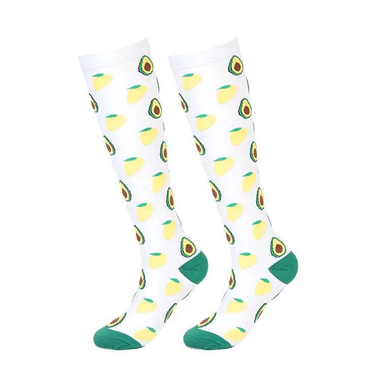Compression Socks For Women & Men Circulation Compression Socks Knee High Best For Running,Medical,Nurse,Travel,Cycling,Diabetes