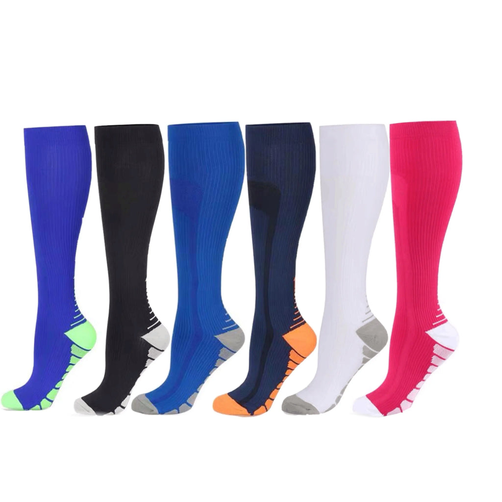 New Compression Socks Wholesale Athletic Best Graduated Medical Nursing Socks Men Women Fit For Running Outdoor Hiking Flight