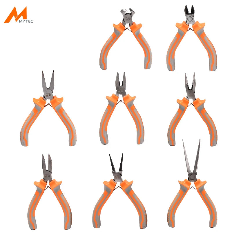 5" Professional Mini Pliers Set for Jewelry Making Craftsman Small Round Nose Needle Long Nose Multitool Pliers and Cutters