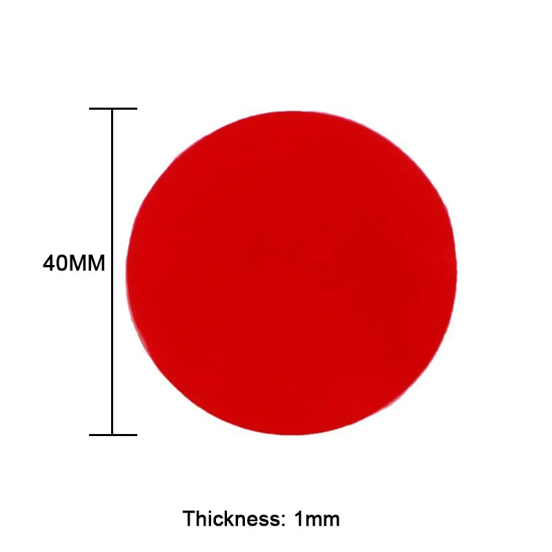 10-100pcs Transparent Acrylic Double Sided Tape Pads Waterproof No Trace Super Strong Self Adhesive Stickers for Car Home