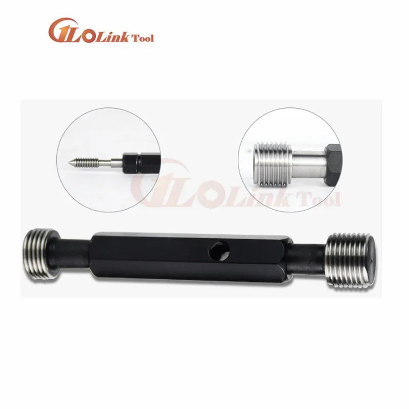 Inch Straight Pipe Thread Plug Gauge G Cylindrical Tube Gauge Thread Plug Gauge G1/4 G3/8 G1/2 Measuring Tool