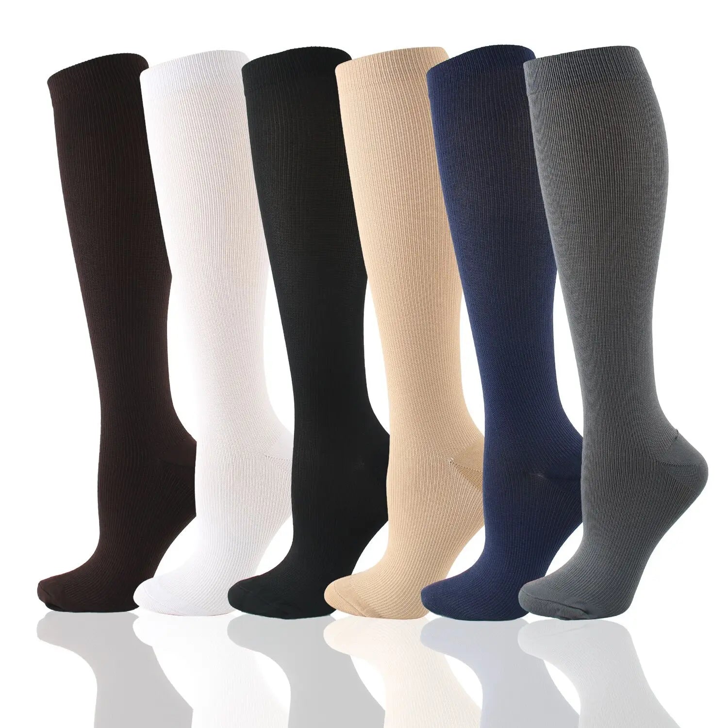 New Compression Socks Wholesale Athletic Best Graduated Medical Nursing Socks Men Women Fit For Running Outdoor Hiking Flight