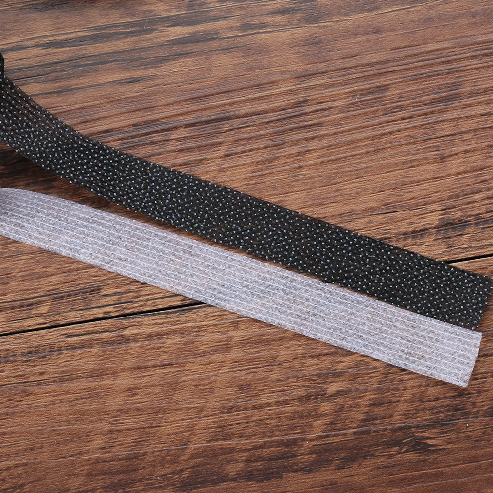50m 2/1/1.5cm Adhesive Fabric Roll Clothes Sewing Turn up Hem Double-sided Wonder Web Iron On Hemming Tape