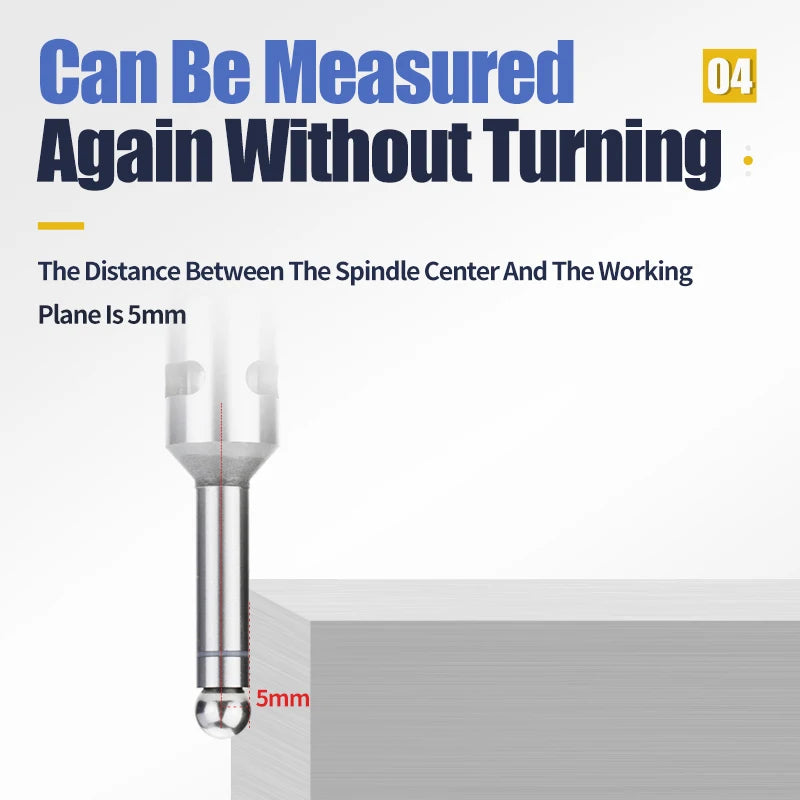 Optical Edge Finder LED Electronic Buzzer Lathe Edge Finding Equipment Touch Point Sensor Measuring Instrument Milling Tools