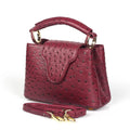TOPHIGH Luxury Design Handbags For Women Ostrich/Snake/Crocodile Pattern Leather Shoulder Bags for Party Hot Sales Bolsas