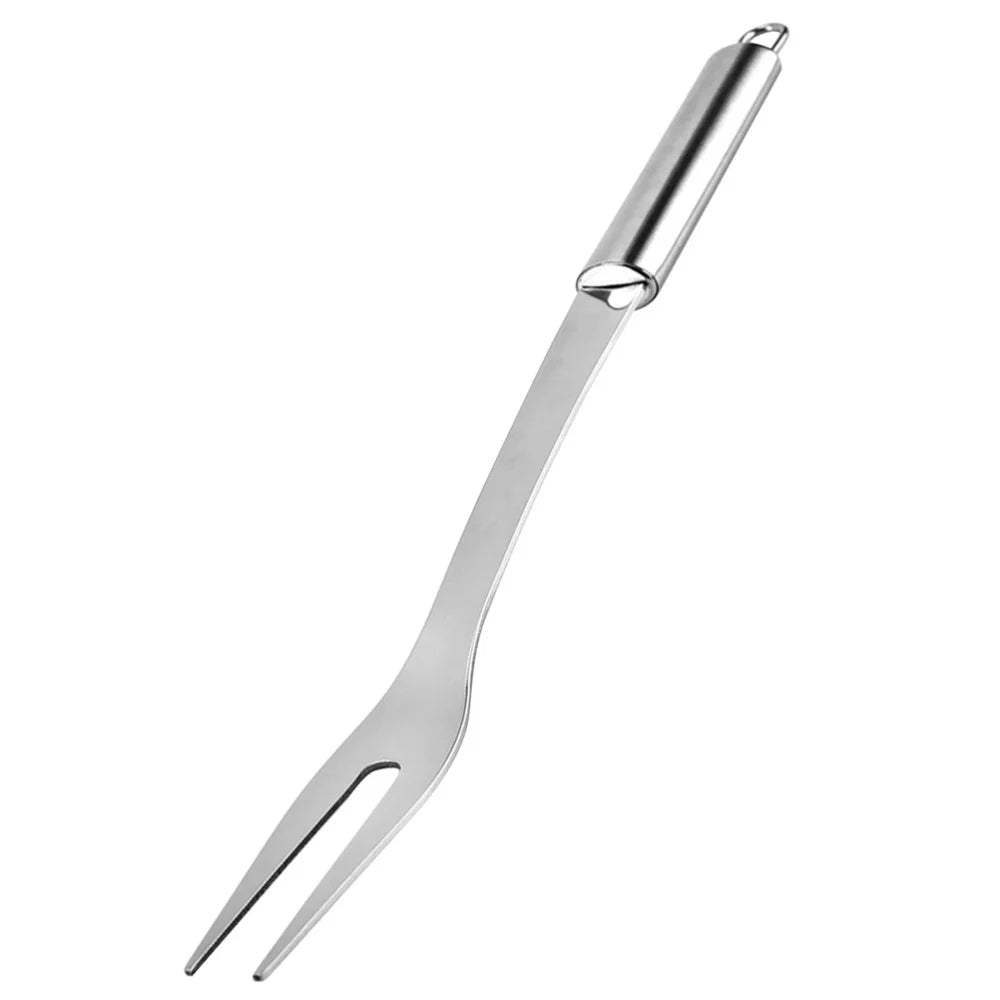 Stainless Steel Meat Fork Bbq Grill Barbecue Forks Accessories Cooking Kitchen Tools