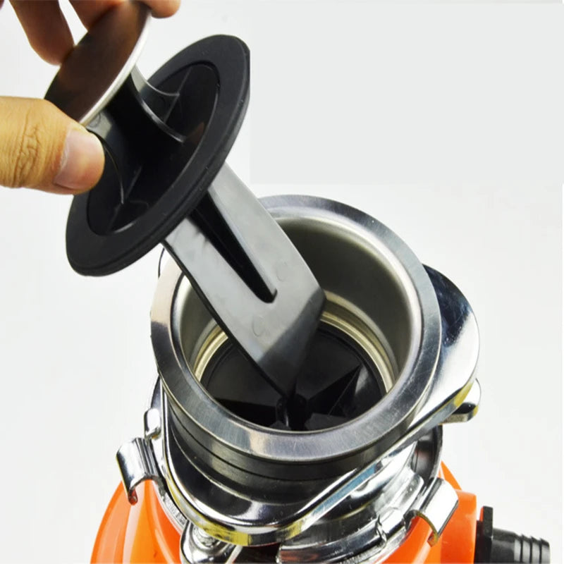 Durable Reusable Garbage Disposal Strainer Plug and Stopper, Kitchen Sink Drain Splash Guard with Food Scraper for Home