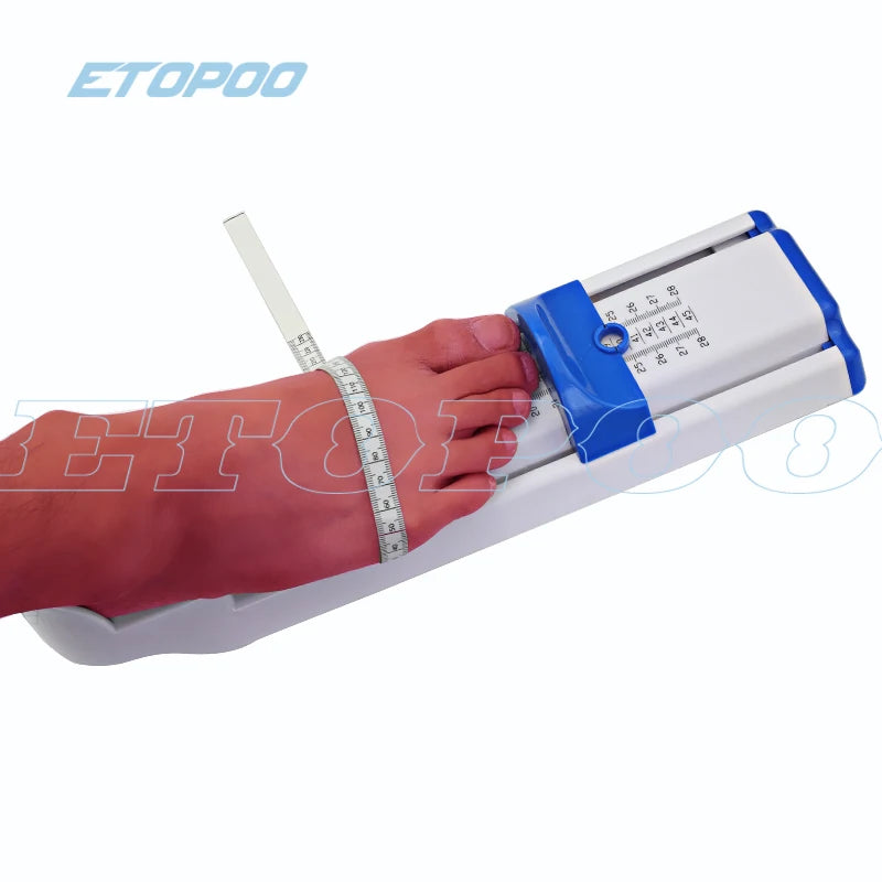 1pcs 0-30cm 18-48 Euro Size Professional Foot Measuring Gauge Children Adult Shoe Measure Tool Sizer Shoe Calculator for Choose