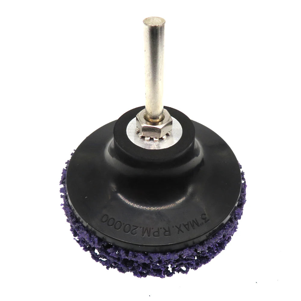 3" 75mm Quick Change Easy Strip & Clean Discs Purple 20 Pcs for Paint Rust Removal Auto Surface Prep