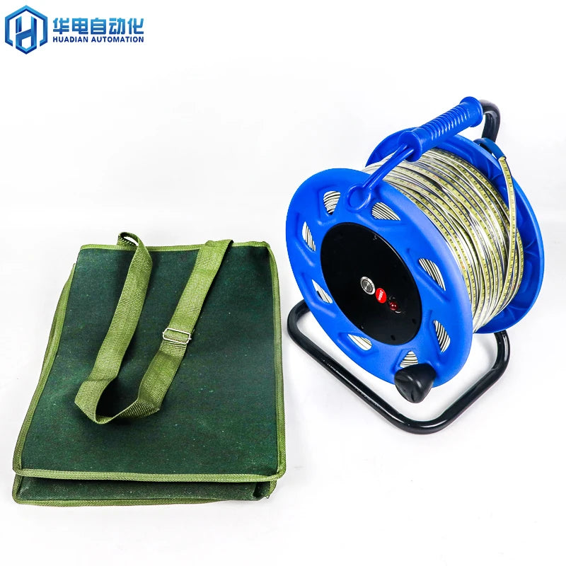 Underground Water Detector Hole Depth Measurement Water Level Meter With Alarm Well Depth Water Level Sounder