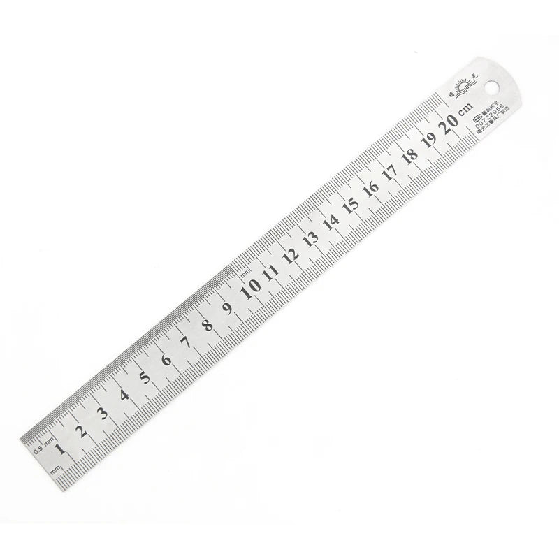 Metal Ruler Stainless Steel Angle Ruler Steel Rule Square Measure Goniometro Level Tool Angle Meter Woodworking Tools 15/20/30mm