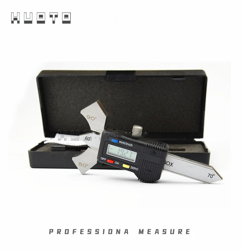 0 - 20mm Stainless Steel Digital Caliper/Weld Seam Measuring Caliper Weld Gauge Weld Inspection Ruler