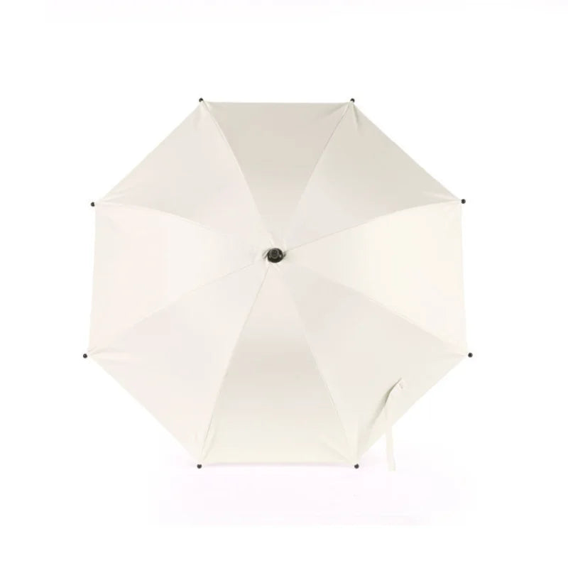 Baby Stroller Folding Umbrella UV Sun Rain Protection Parasol 360 Degrees Adjustable Universal Stroller Sunshade Canopy CoverBab