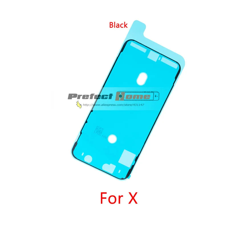 2Pcs Waterproof Sticker for iPhone 7 8 Plus X XR XS XS 11 12 13 14 15 16 Pro Max Mini Adhesive Pre-Cut LCD Screen Frame Tape