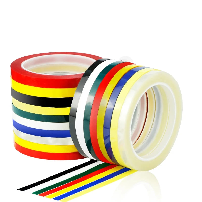 YX Heat Resistant Mylar Tape Polyester Film Tape for Transformers Motor Capacitor Coil Wrap 50 Meter Mylar Tape