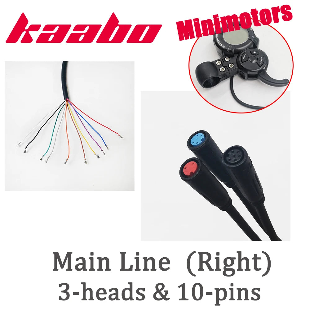 Kaabo Wolf King GT Main Wire Wolf Warrior GT Main Line Sine Wave TFT Minimotors Electric Scooter Spare Parts Accessores