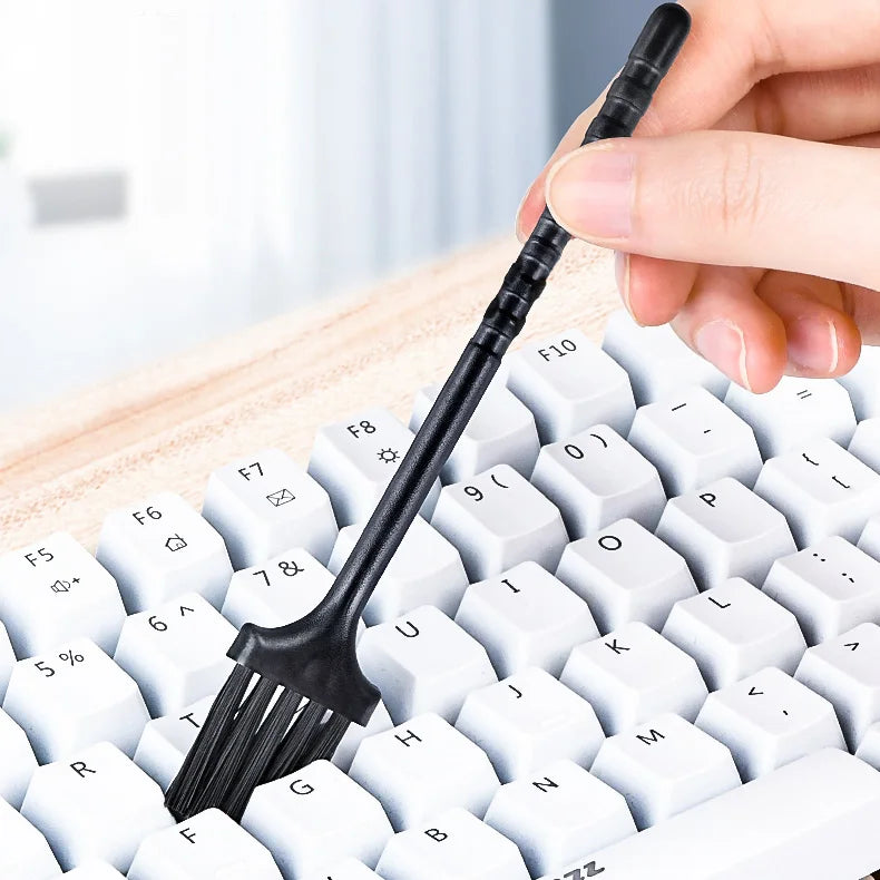 10 Pcs Kit Portable Brush PC Laptop Cell Phone Shaver Anti-static Dusting Cleaning for Computer Keyboard Camera Small Cleaner