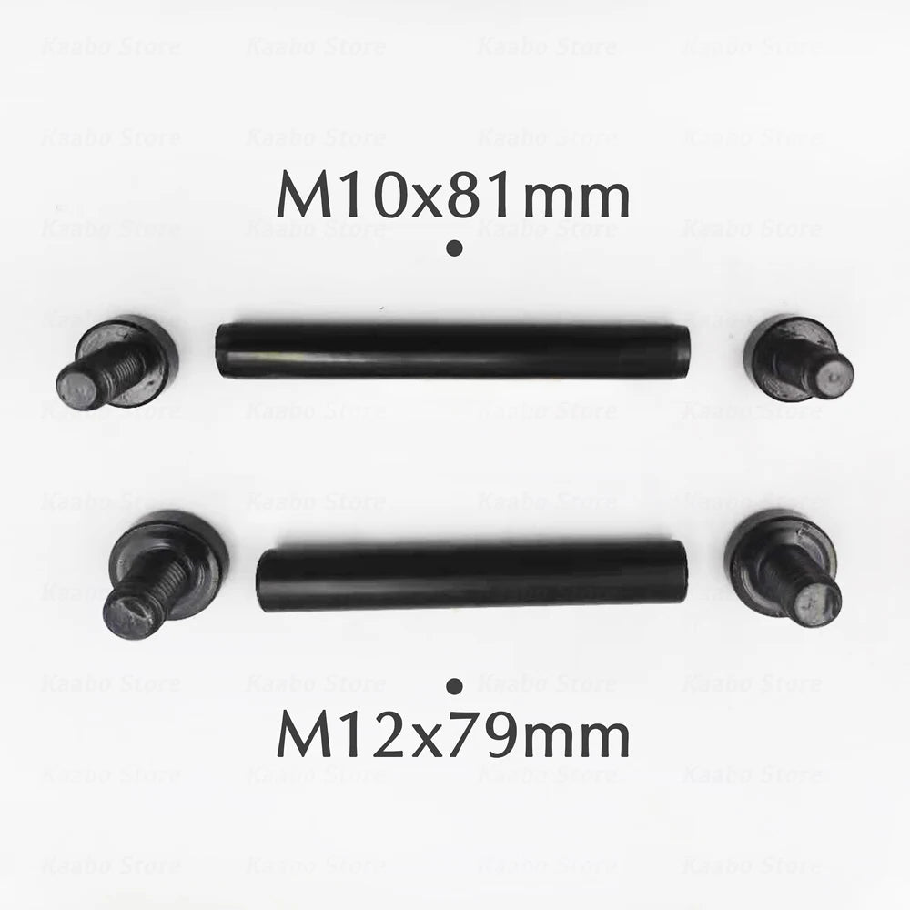 [ Mantis10 ] Pair Screws M10*81 M12*79 for Kaabo Mantis10 Scooter Mantis 10inch Electric Skateboard Spare Parts