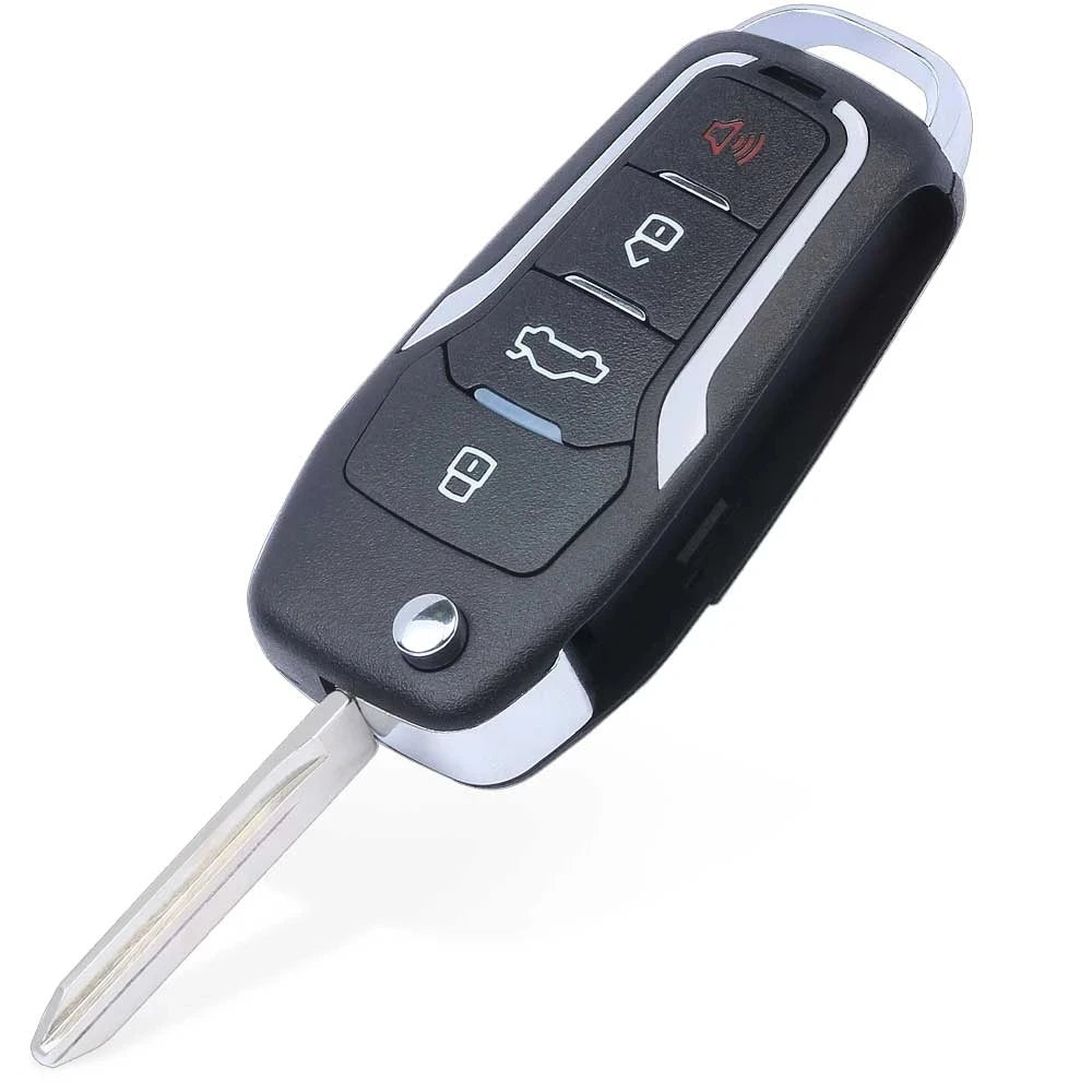 KEYECU OUCD6000022 Upgraded 4 Buttons For Ford Flex Focus Fusion Edge Escape Mustang 4D63 80Bit Chip 315MHz Car Remote Key Fob