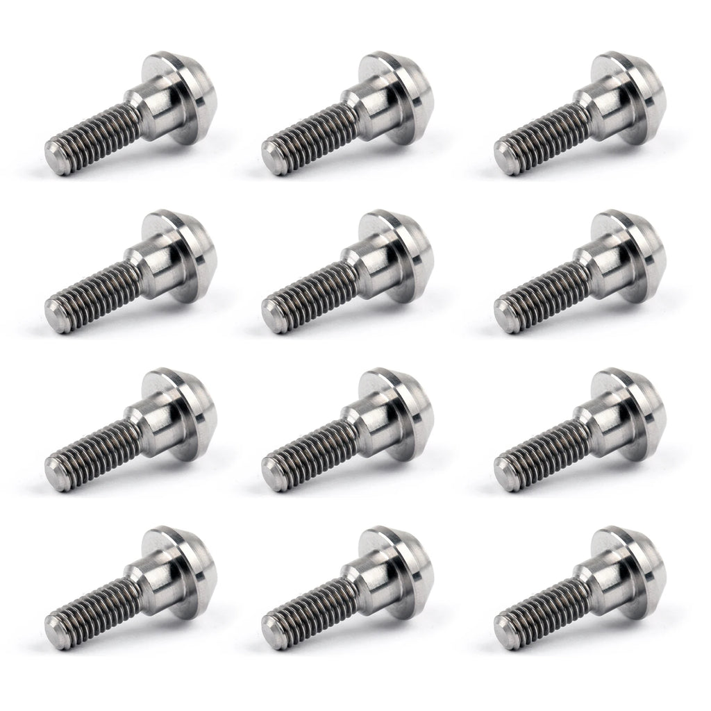 Topteng M6 x 20mm Titanium/Ti Disc Brake Rotor Bolts For Suzuki GSXR Yamaha R1 R6 YZF Motorcycle Accessories