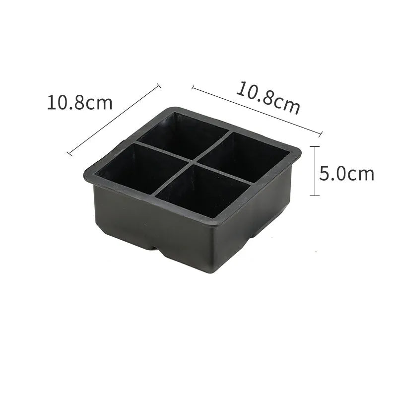 Perfect Ice Cube Silicone Cube Maker Form  Cake Pudding Chocolate Molds Easy to Remove Ice Trays Fade Resistant