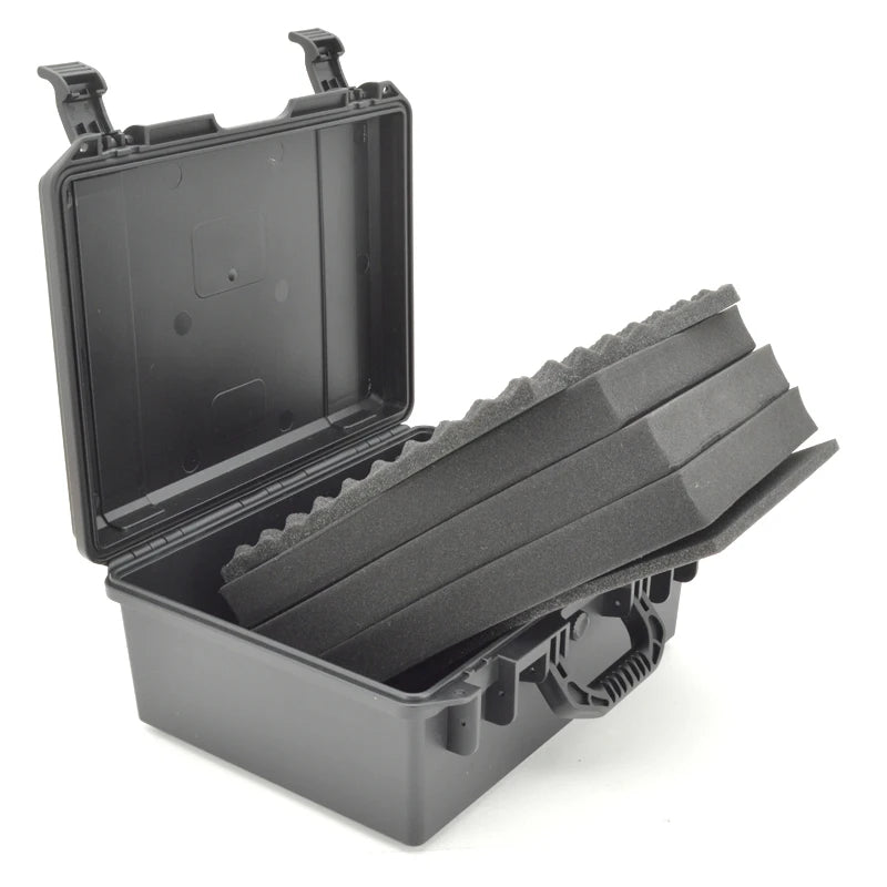 ABS Plastic Safety Equipment Tool Box Waterproof Sealed ToolBox Impact Resistant Tool Case Suitcase with Pre-cut Sponge