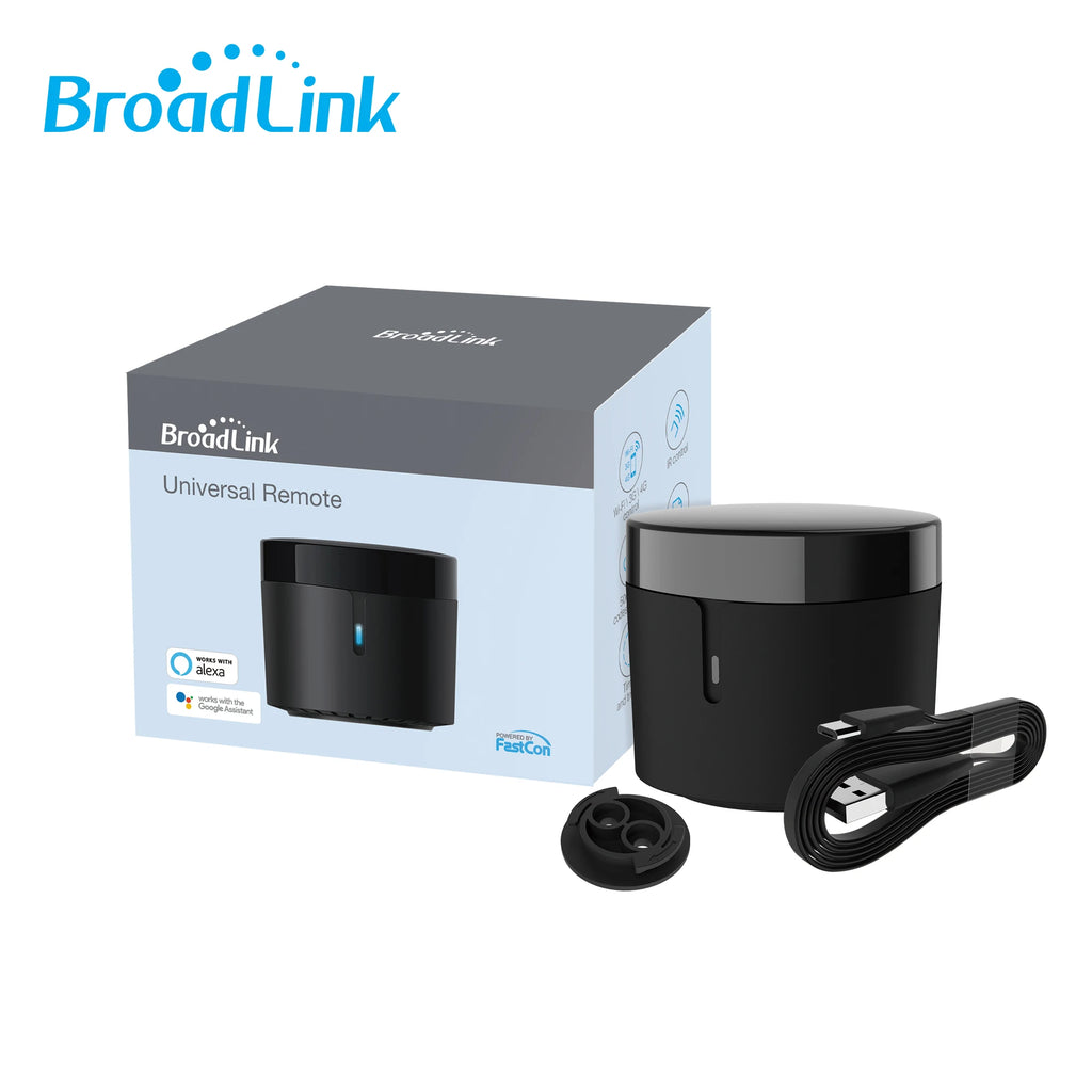Broadlink RM4 Mini IR Wifi Smart Switch Universal Remote Control Controller HTS2 Sensor Compatible Alexa Google Home Assistant