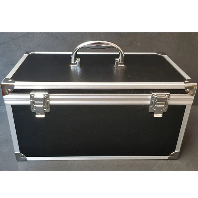 30x17x16cm Aluminum alloy Tool Case Portable Outdoor Vehicle Kit Box Equipmen Safety Equipment instrument Case Suitcase Outdoor
