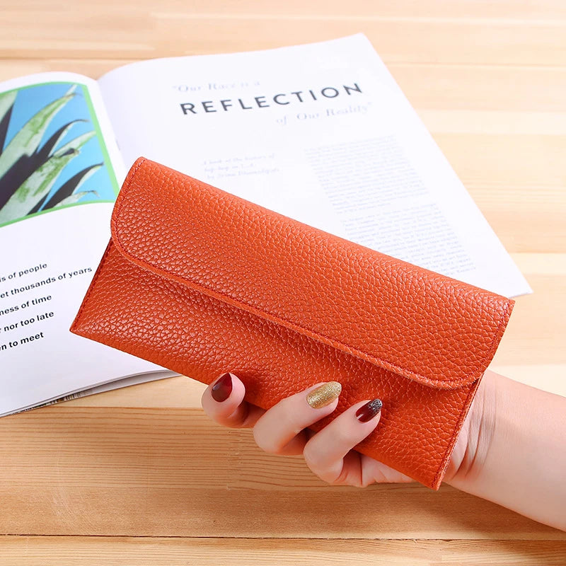 Hot Sale Women's Long Purse Mini Luxury Partys Clutch Bag Multi-functional Leather Evening Handbag Phone Banknote Card Wallet