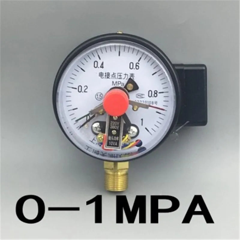 Diameter 100mm Direct Contact Pressure Gauge with Surface  Vacuum Gauge Pressure Controller