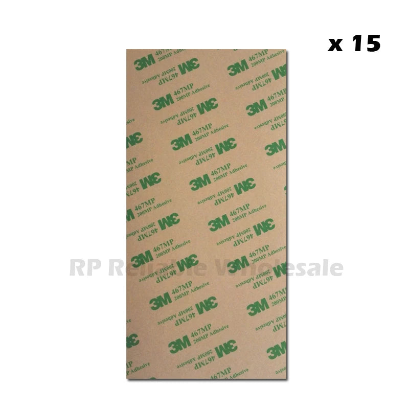 100x200mm 3M 467MP 200MP Adhesive Film Sticky Transfer Tape High Temperature Resist up to 204C, for Phone PC Repair Thermal Pads