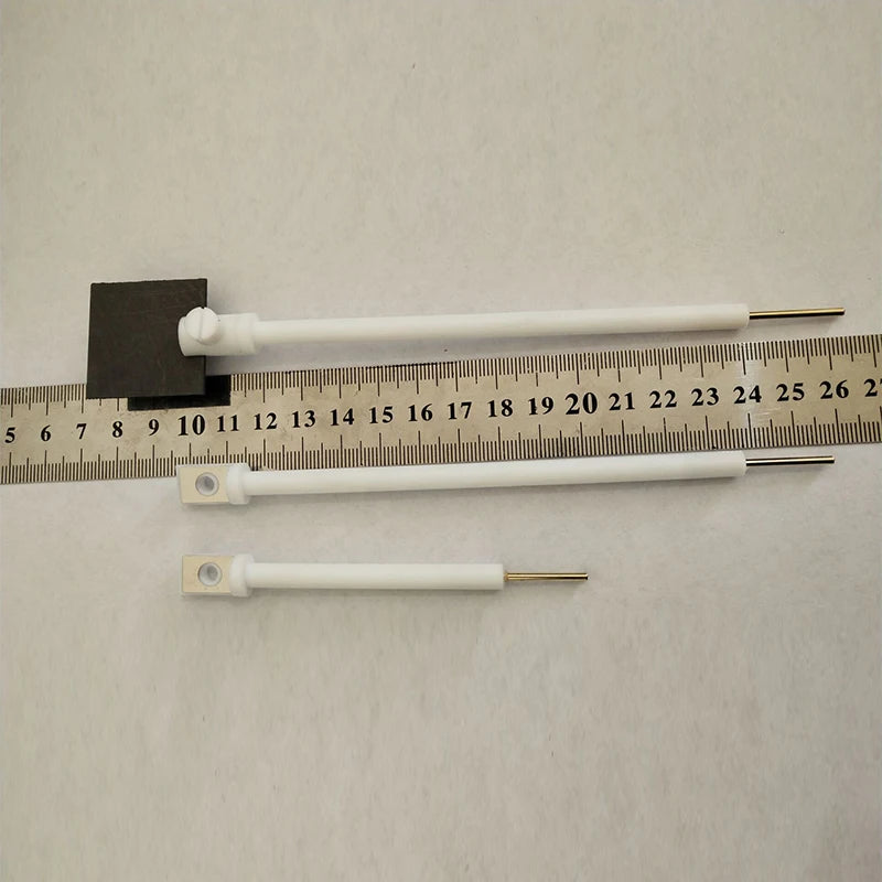 Corrosion resistant and acid alkali resistant platinum electrode clip, with built-in platinum plate Platinum electrode clamp