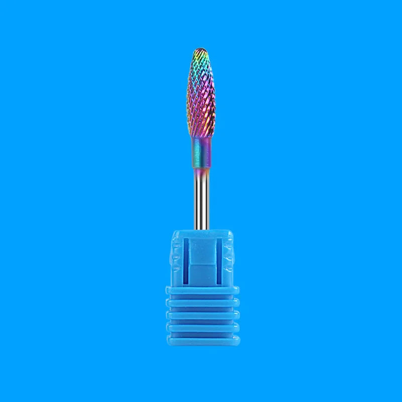Tungsten Carbide Nail Drill Bit For Manicure Machine Milling Cutters For Removing Gel Varnish Cuticle Clean Nail Polishing Tools