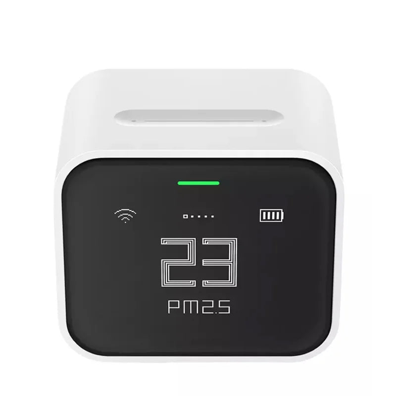 Youpin Qingping Air Detector Lite Retina Touch IPS Screen Touch Operation pm2.5 Mihome APP Control Air Monitor work with Homekit