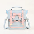 Fashion Ita Bags Luxury Leather Japanese Lolita Girls Crossbody Messenger Bag Lady Uniform Shoulder Handbag School Backpack