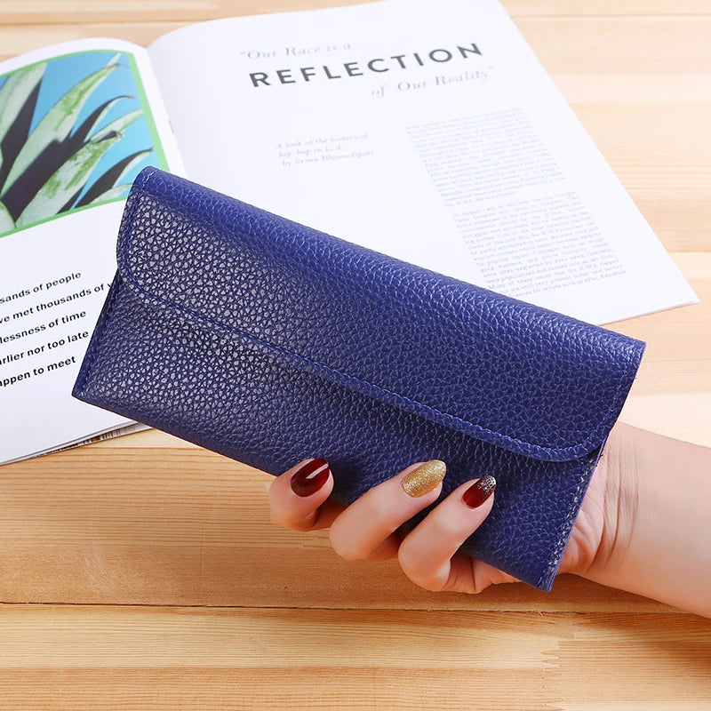 Hot Sale Women's Long Purse Mini Luxury Partys Clutch Bag Multi-functional Leather Evening Handbag Phone Banknote Card Wallet